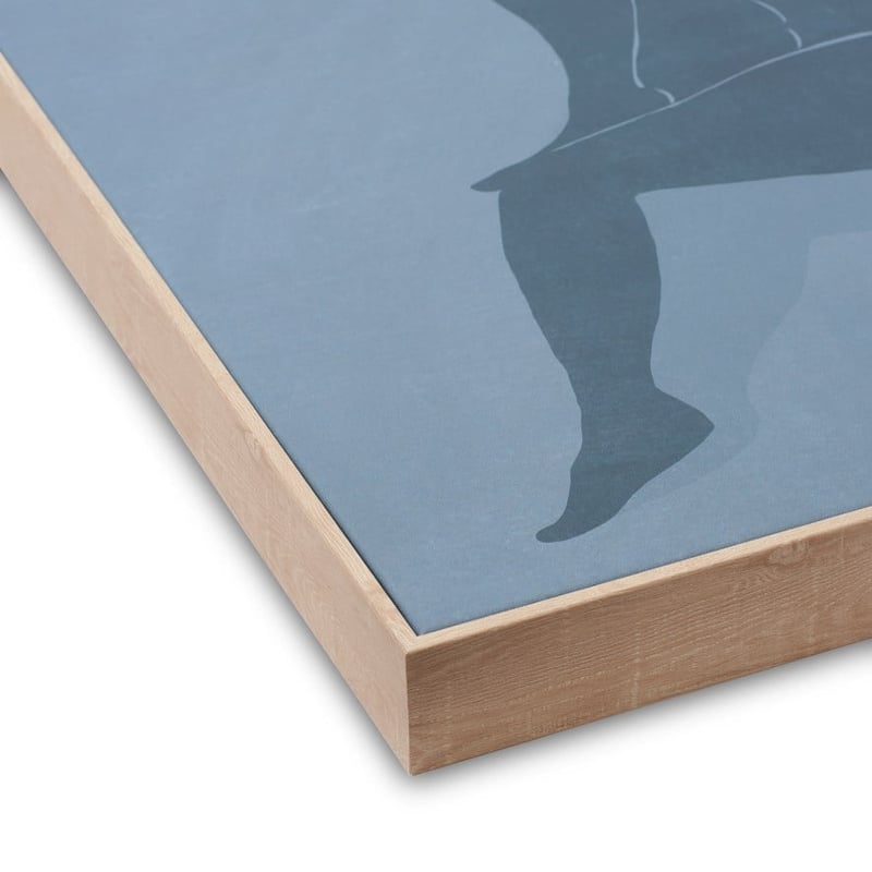 Goddess Bluestone Resting Canvas Wall Art