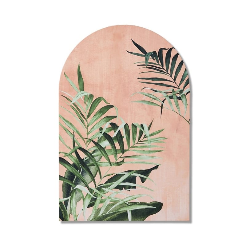 Desert Arch Terracotta Parlor Palm Wall Art