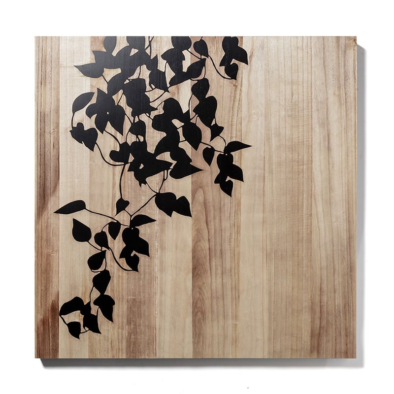 Timber Wood Carving Hanging Pot 