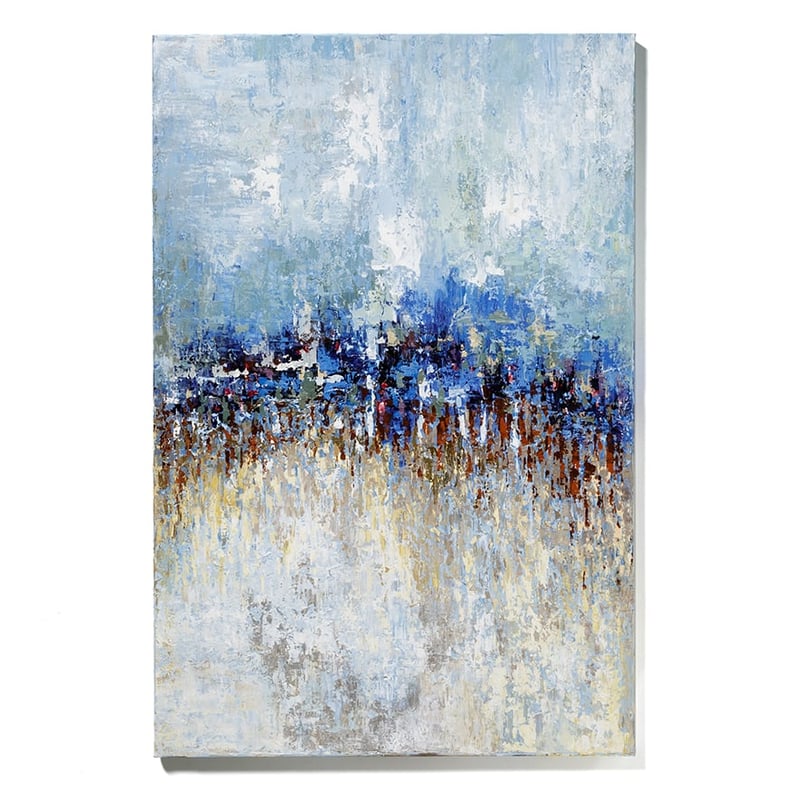 Summer Canvas Range 80x120cm Blue Escape