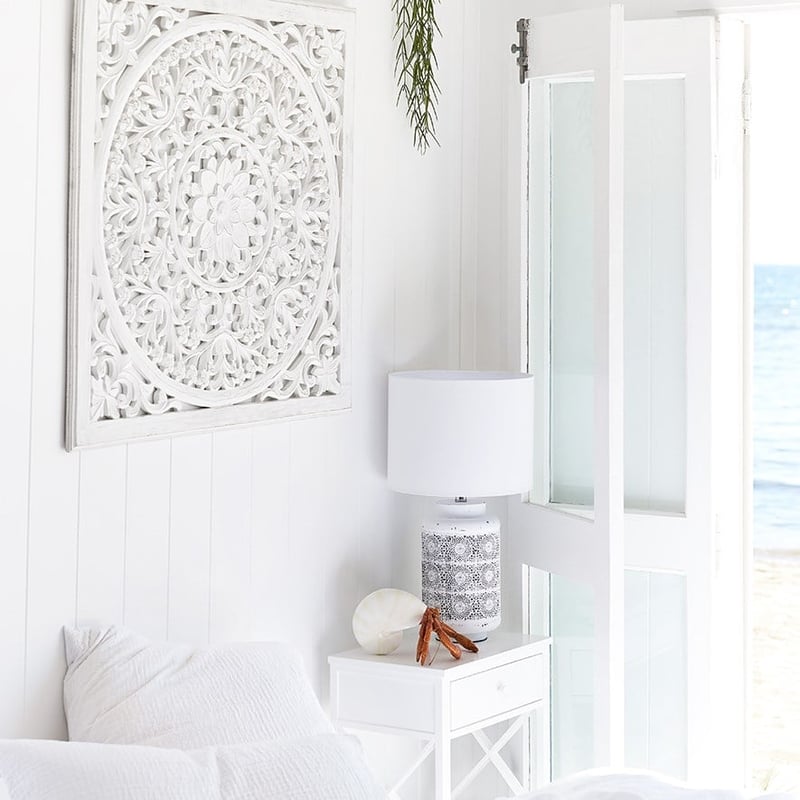 Bronte Wall Art Whitewash