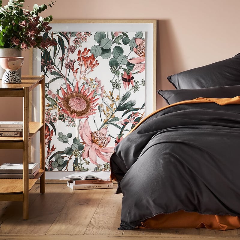 Waratah Sage Vintage Print