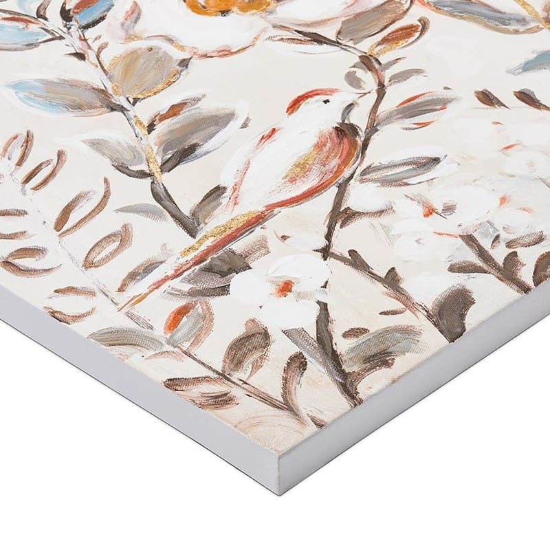 Boheme Parchment Cottage Garden Canvas