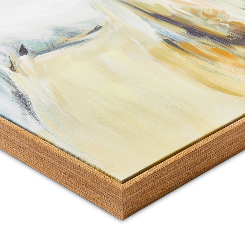 Savannah Impression Dusk Grasslands Canvas Wall Art