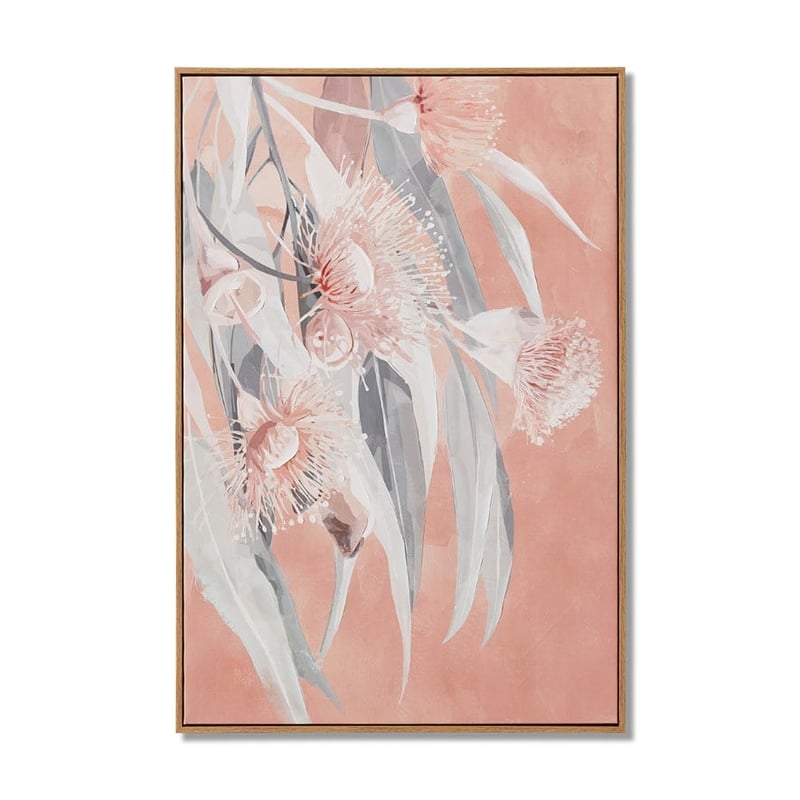 Kakadu Terracotta Flowering Gum Wall Art