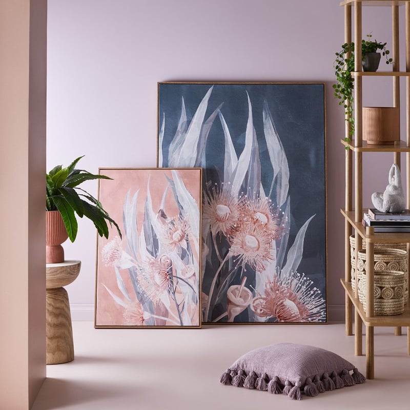 Kakadu Terracotta Flowering Gum Wall Art