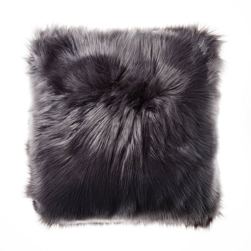 Alpine Fur Grey Cushion