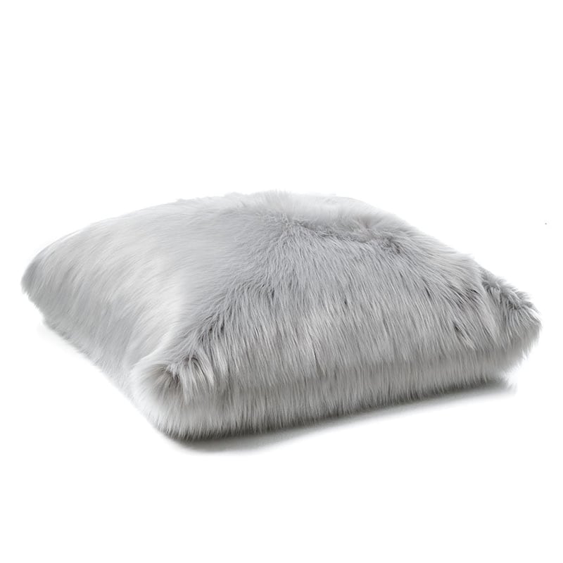 Alpine Fur Floor Cushion Moonrock 
