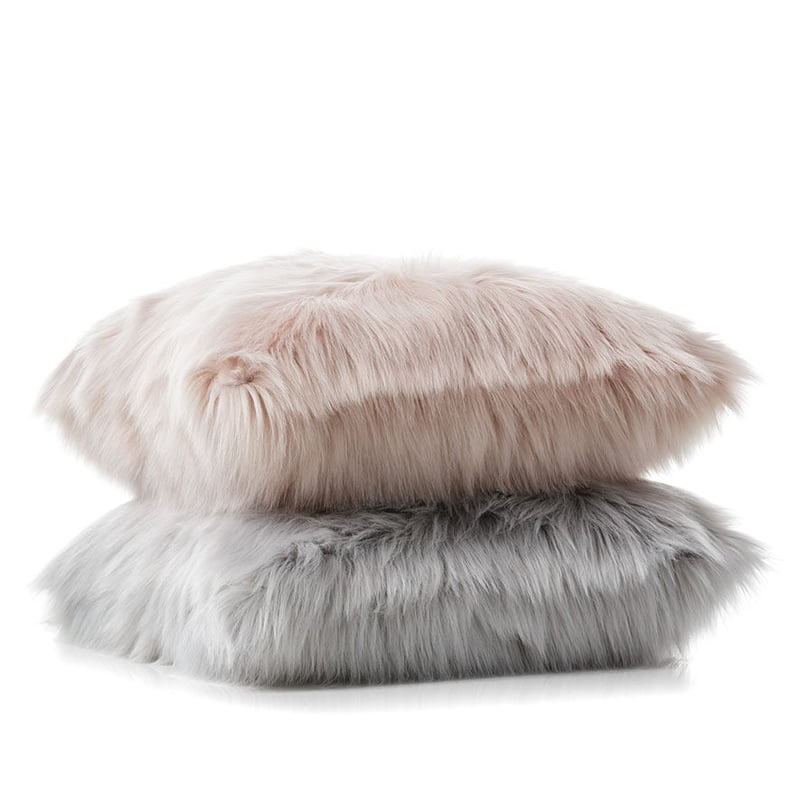 Alpine Fur Floor Cushion Moonrock 