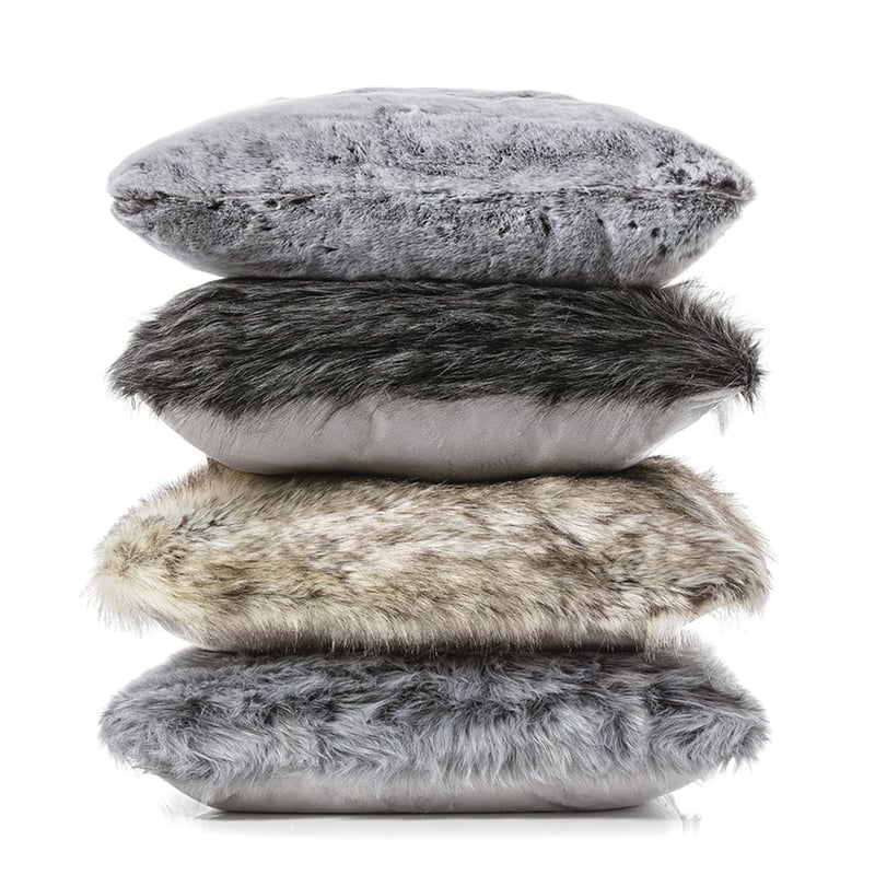 Montana Fur Siberian Husky Cushion