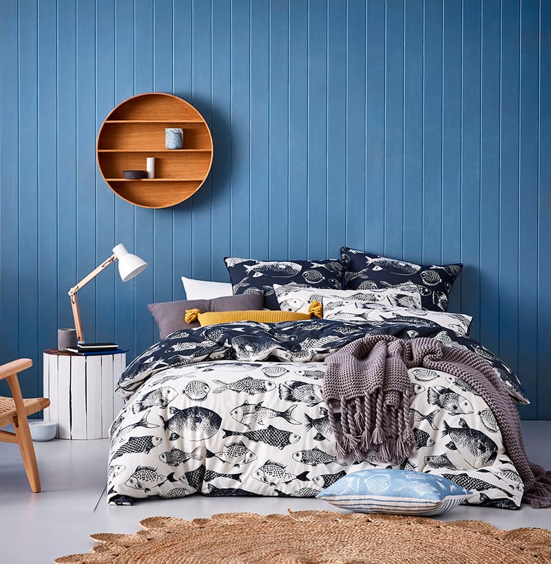 Something Fishy Quilt Cover Set