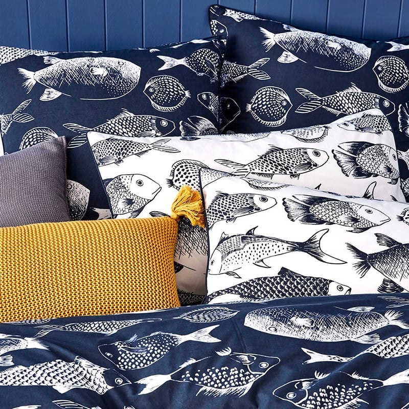 Something Fishy Quilt Cover Set