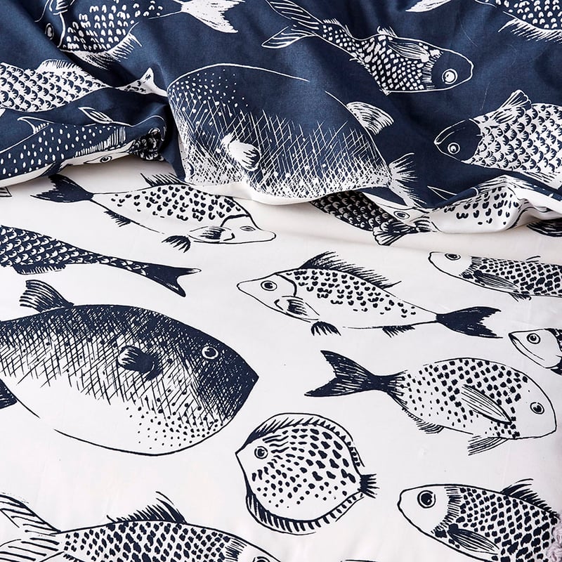 Something Fishy Quilt Cover Set