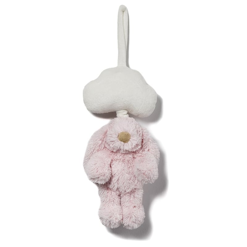 Cuddle Toy Music Mobile - Pink Bunny