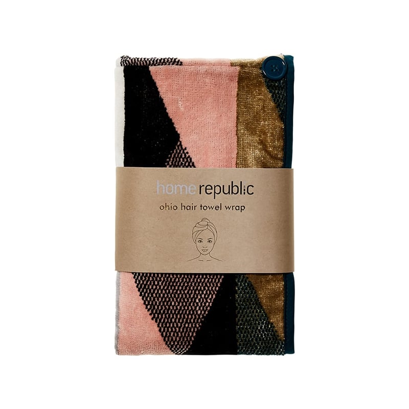 Ohio Hair Towel Wrap Gold Bliss