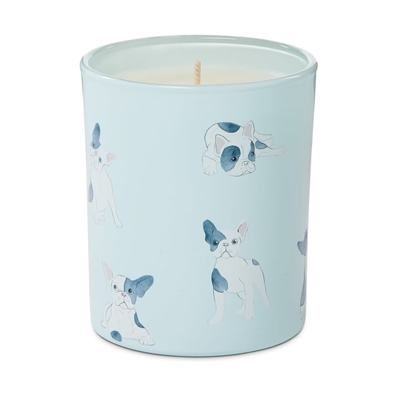 Printed Candle Frenchie Vanilla 