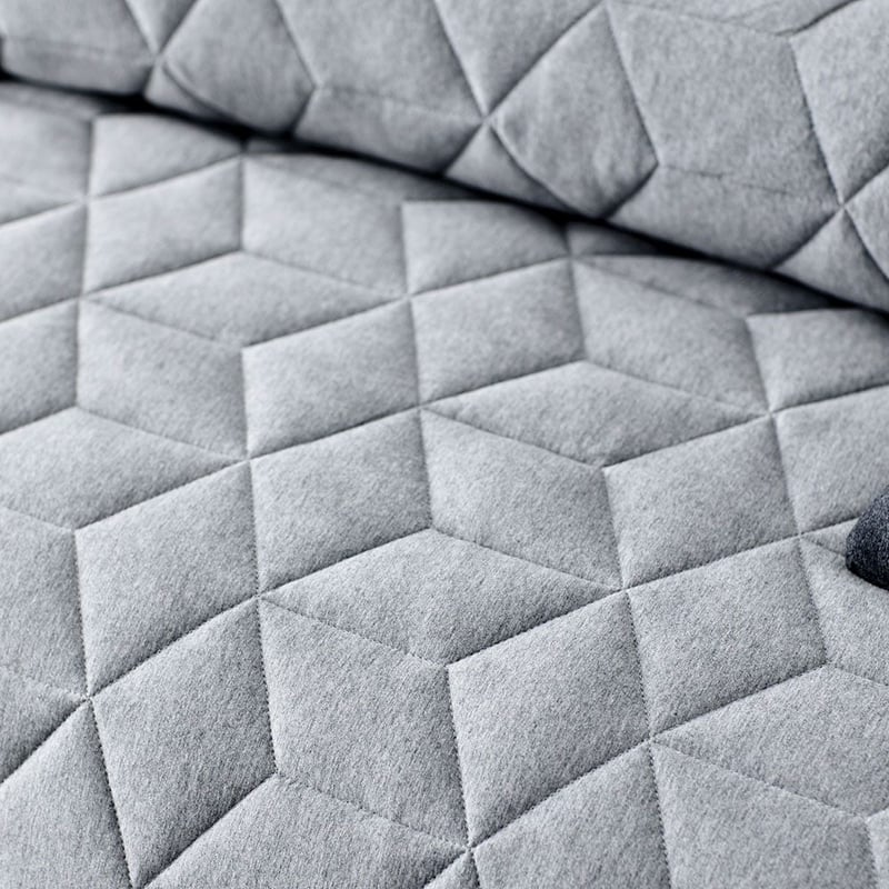 Empire Jersey Quilt Cover Grey