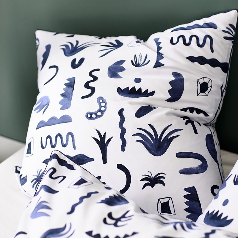 Mojave Quilt Cover Set Silver