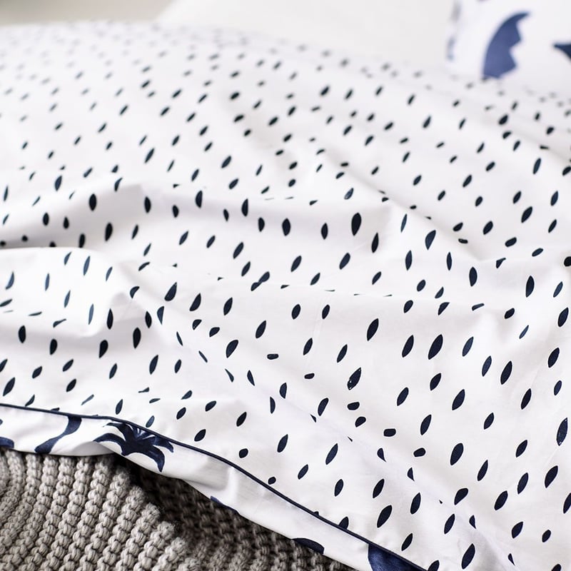 Mojave Quilt Cover Set Silver