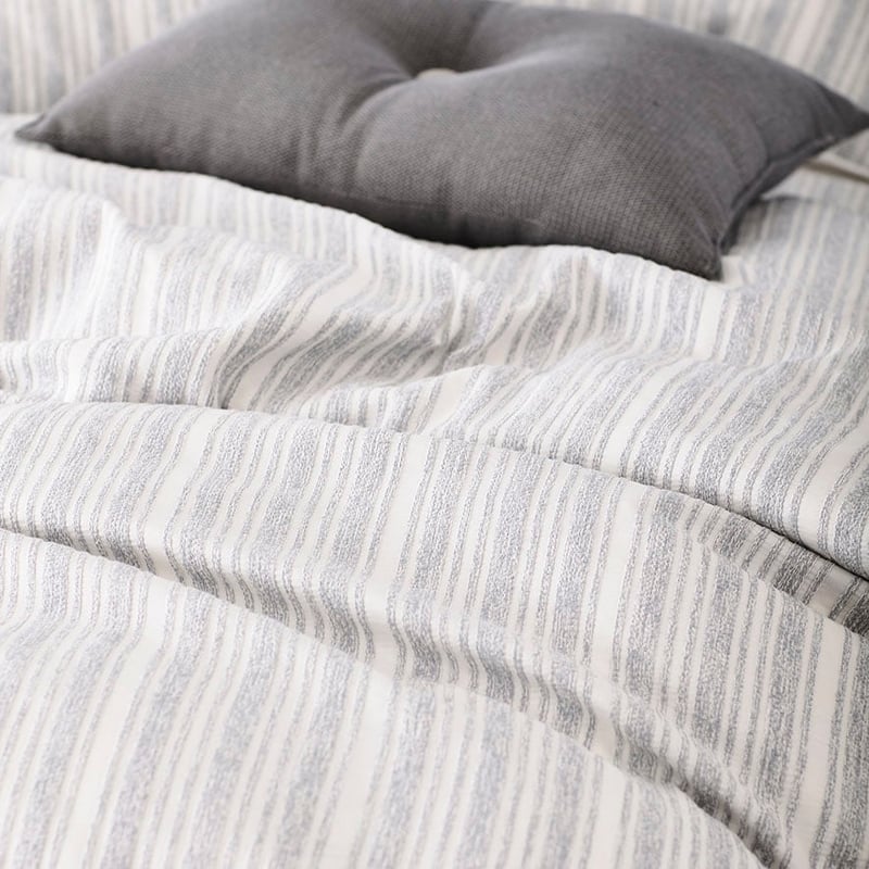 Beach House Stripe Quilt Cover Set