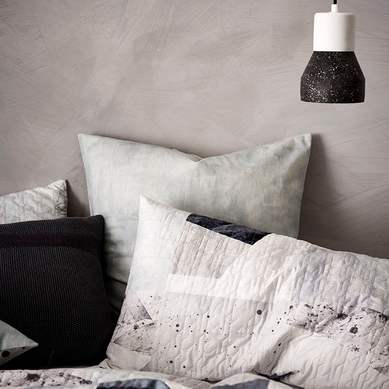 Morrison Quilted Quilt Cover Sky Grey