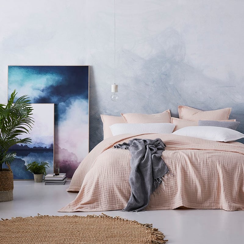 Loft Coverlet Shell Pink