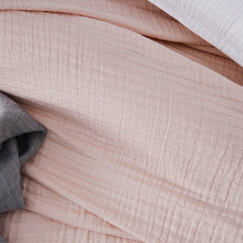 Loft Coverlet Shell Pink