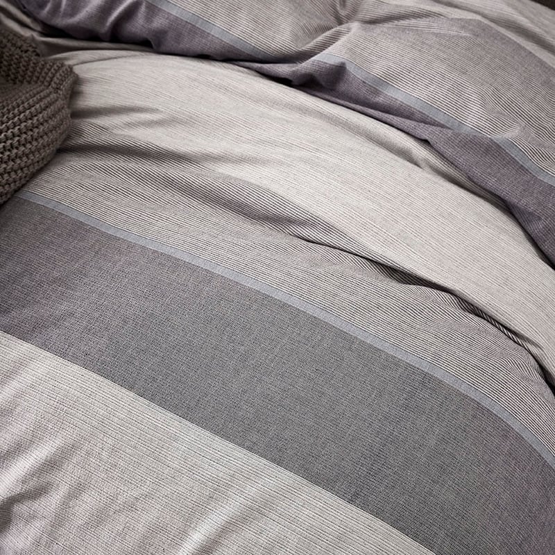 Hudson Quilt Cover Set Navy