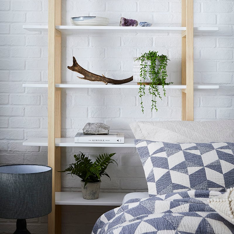 European Collection Oslo Coverlet Navy