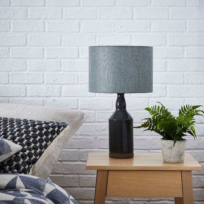 European Collection Oslo Coverlet Navy