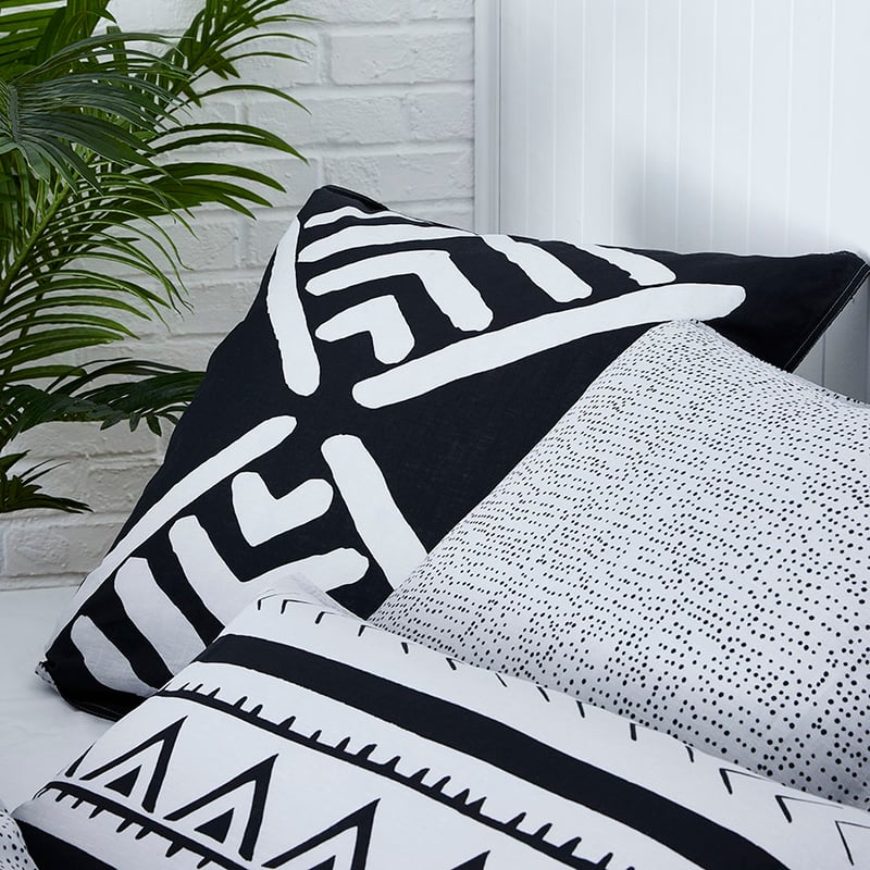 Asmara Quilt Cover Set Ivory