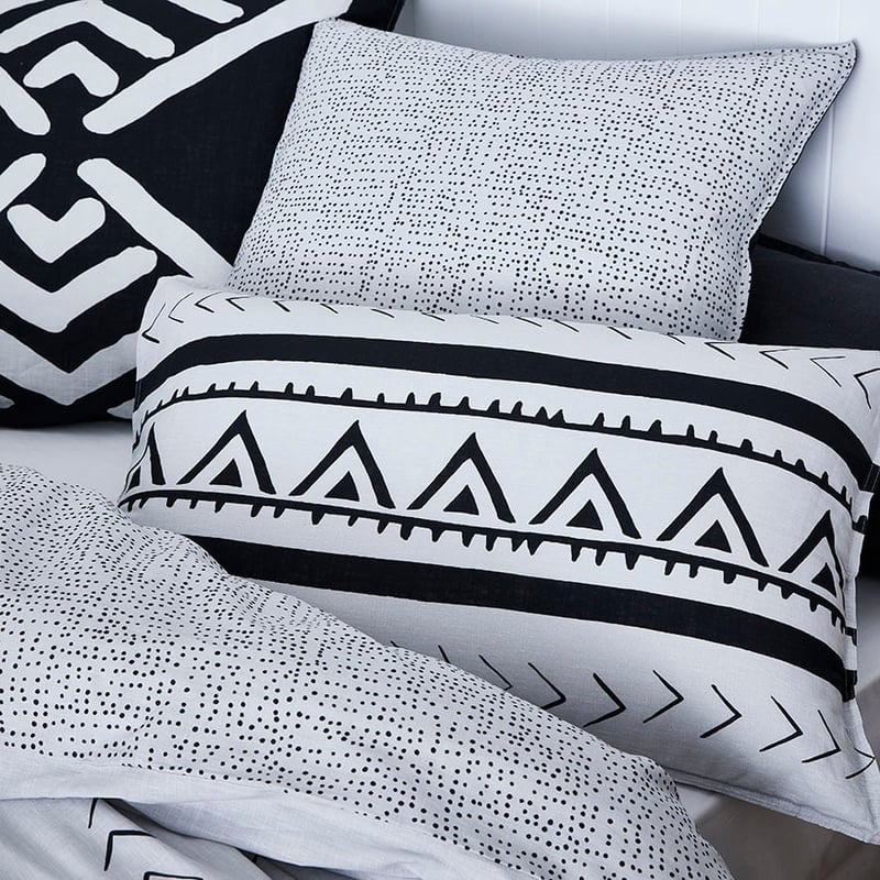 Asmara Quilt Cover Set Ivory