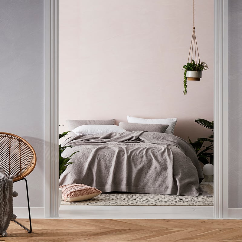 European Collection Madrid Coverlet Stone