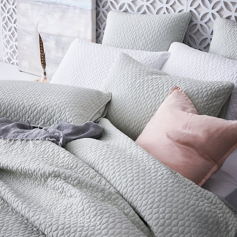 Jerome Quilted Quilt Cover Leaf