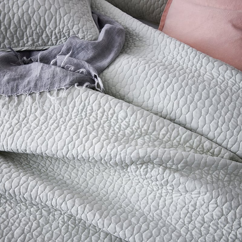 Jerome Quilted Quilt Cover Leaf