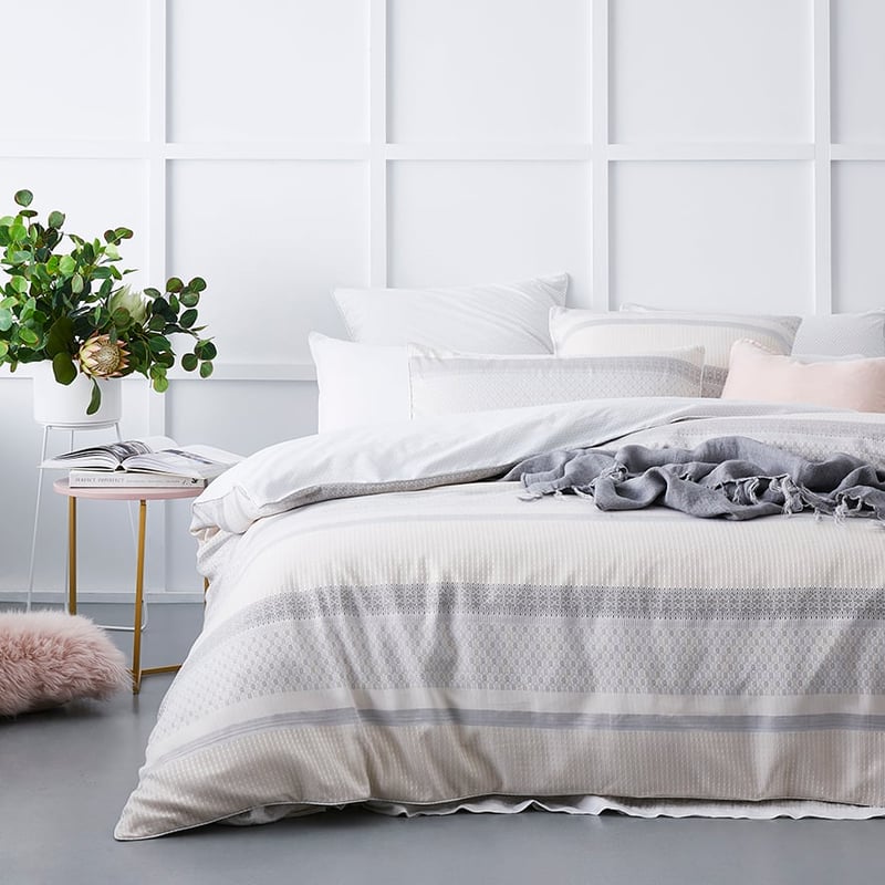 Lawrence Quilt Cover Set Natural