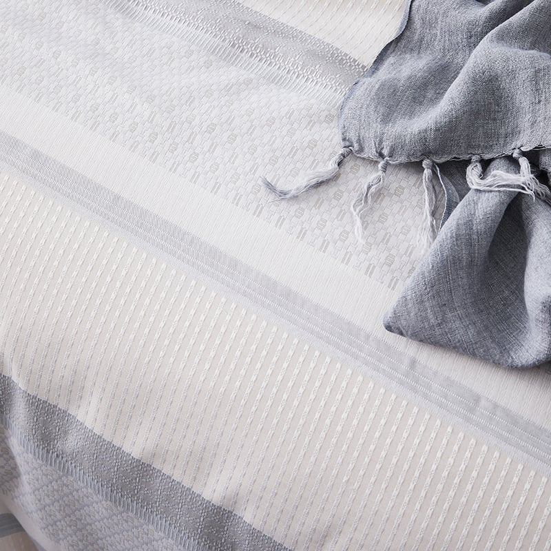 Lawrence Quilt Cover Set Natural