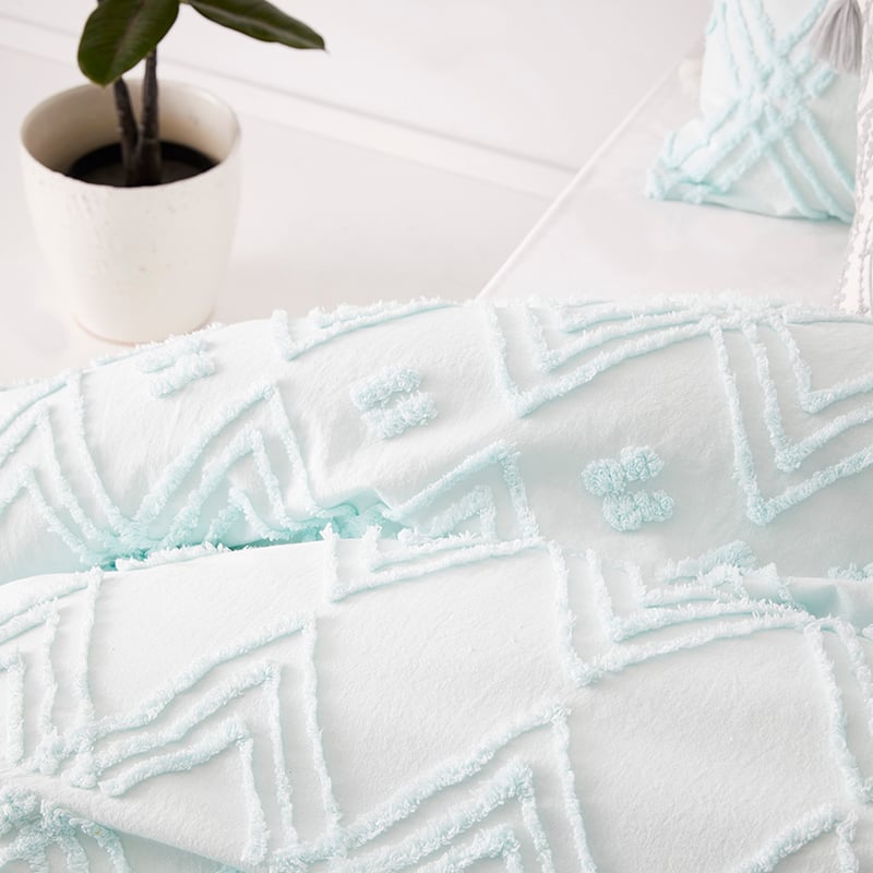 Kerela Blue Glass Quilt Cover