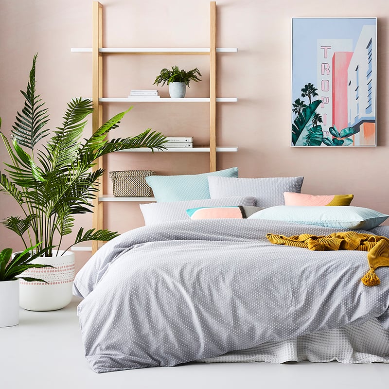 Harley Silver Storm Quilt Cover Set