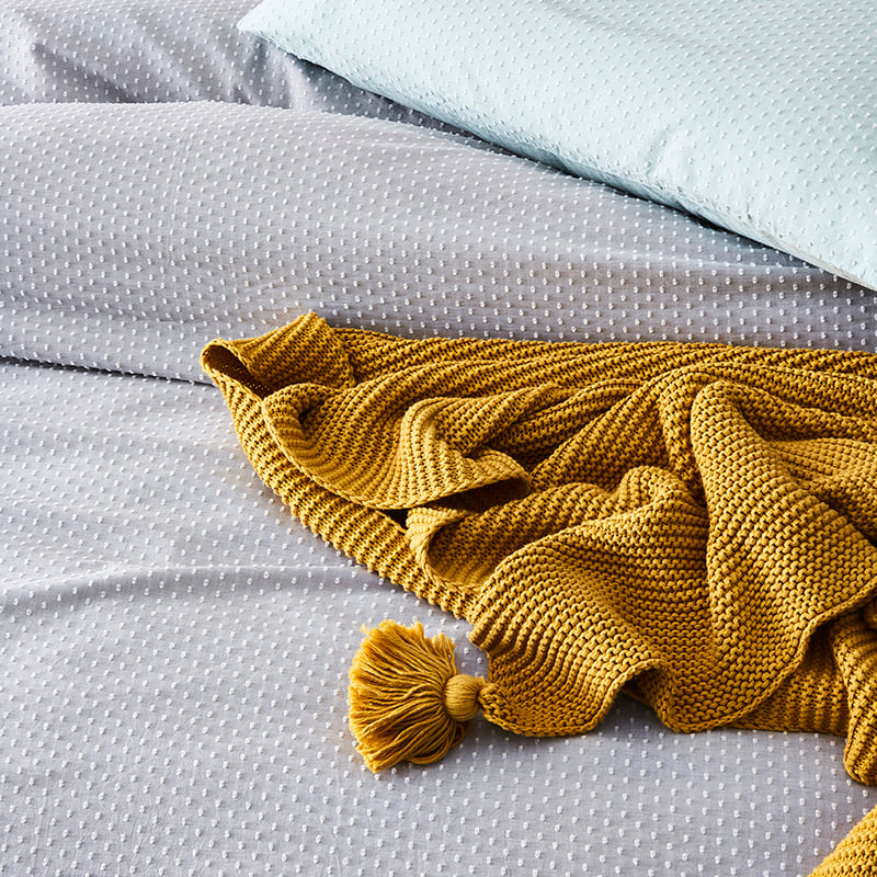 Harley Silver Storm Quilt Cover Set