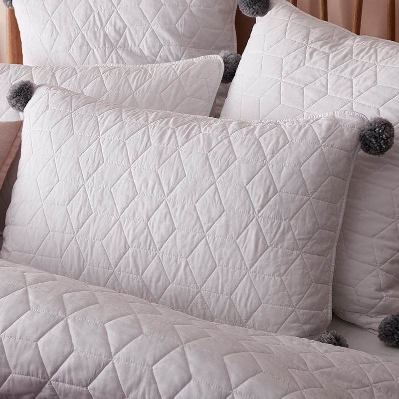 Willow Quilted Quilt Cover Snow