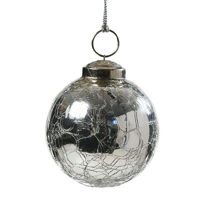 Silver Mercury Bauble