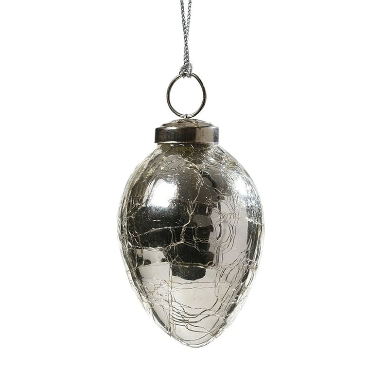 Silver Mercury Bauble
