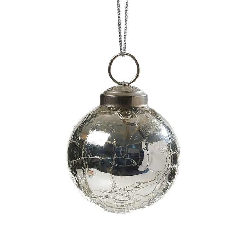 Silver Mercury Bauble