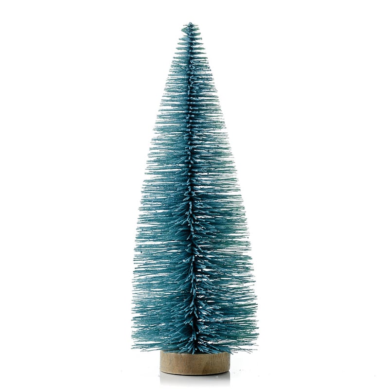 Sage Frosted Pine Table Tree Decoration
