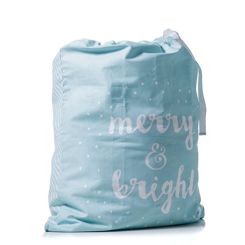 Mint Merry & Bright Santa Sack