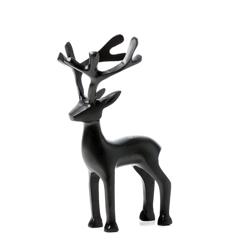 Festive Reindeers Black 