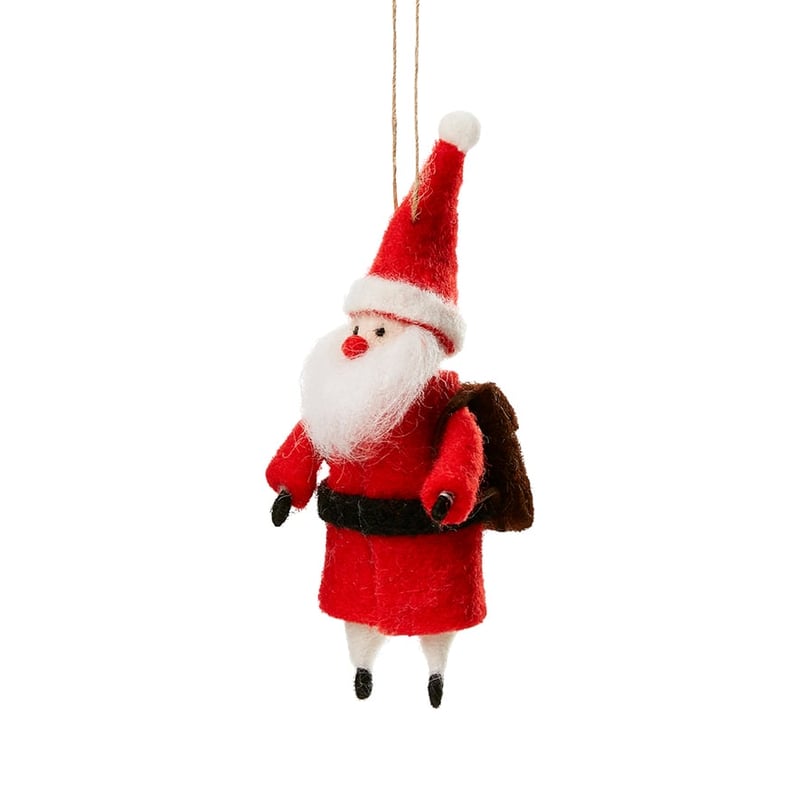 Felted Friends Santa with Backpack 