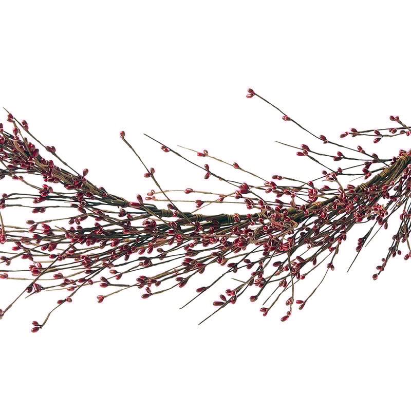 Festive Berry Garland Red & White