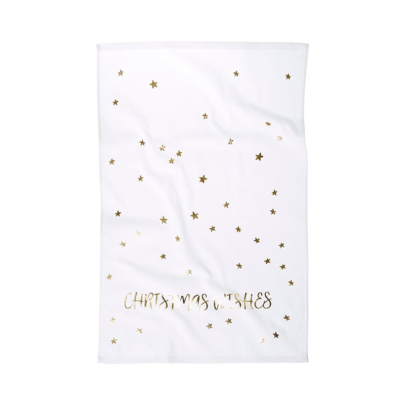 Christmas Tea Towels Santa Pack of 2